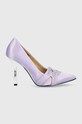 Karl Lagerfeld tűsarkú SARABANDE tűsarok lila KL30919T.SVP