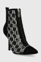 Γόβες παπούτσια Karl Lagerfeld KL30951D SARABANDE μαύρο