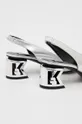 Δερμάτινα γοβάκια Karl Lagerfeld KL30617 K-BLOK  Πάνω μέρος: Φυσικό δέρμα Εσωτερικό: Συνθετικό ύφασμα, Φυσικό δέρμα Σόλα: Συνθετικό ύφασμα