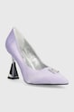 Обувки с висок ток Karl Lagerfeld KL32013 DEBUT KL32013.SVP виолетов SS23