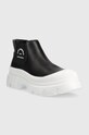 Boty s gumou Karl Lagerfeld TREKKA MAX KL43530.00W černá SS23