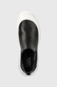 Boty s gumou Karl Lagerfeld TREKKA MAX černá KL43530.00W