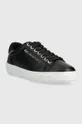 Karl Lagerfeld bőr sportcipő KUPSOLE III KC fekete