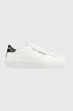 Karl Lagerfeld sneakersy KUPSOLE III KC tekstylny biały KL61018A.011