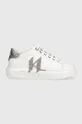 λευκό Δερμάτινα αθλητικά παπούτσια Karl Lagerfeld KL62516D KAPRI Γυναικεία