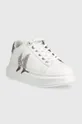 Δερμάτινα αθλητικά παπούτσια Karl Lagerfeld KL62516D KAPRI λευκό