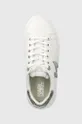 λευκό Δερμάτινα αθλητικά παπούτσια Karl Lagerfeld KL62516D KAPRI