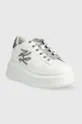 Δερμάτινα αθλητικά παπούτσια Karl Lagerfeld KL63535 ANAKAPRI λευκό