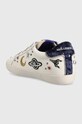 Obuwie Karl Lagerfeld sneakersy skórzane KL60118 SKOOL KL60118.011 biały