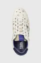 λευκό Δερμάτινα αθλητικά παπούτσια Karl Lagerfeld KL60118 SKOOL