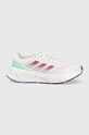 Adidas Performance pantofi de alergat Questar textil alb HP2431