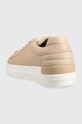 Boty Kožené tenisky Tommy Hilfiger Fw0fw06511 Feminine Elevated Sneaker FW0FW06511 béžová