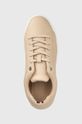 μπεζ Δερμάτινα αθλητικά παπούτσια Tommy Hilfiger Fw0fw06511 Feminine Elevated Sneaker