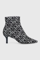 mornarsko plava Gležnjače Tommy Hilfiger FW0FW06901 POINTY HEEL BOOT DENIM Ženski