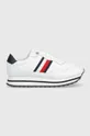 biały Tommy Hilfiger sneakersy ESSENTIAL WEBBING RUNNER Damski