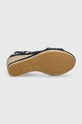 Σανδάλια Tommy Hilfiger FW0FW06935 TH MONOGRAM DENIM WEDGE FW0FW06935 σκούρο μπλε