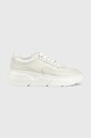 Tommy Hilfiger sneakersy skórzane FW0FW06855 CHUNKY LEATHER SNEAKER Planet friendly biały FW0FW06855