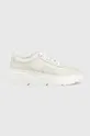 λευκό Δερμάτινα αθλητικά παπούτσια Tommy Hilfiger FW0FW06855 CHUNKY LEATHER SNEAKER Γυναικεία