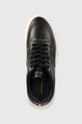 černá Kožené sneakers boty Tommy Hilfiger FW0FW06855 CHUNKY LEATHER SNEAKER