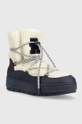 Snehule Tommy Hilfiger FW0FW06850 TH FAUX FUR SNOW BOOTIE tmavomodrá