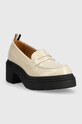 Шкіряні туфлі BOSS Carol 50488707.114 бежевий SS23