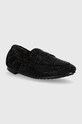 Велурени мокасини Tory Burch Ballet 143836.003 черен SS23
