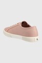 Obuwie Calvin Klein Jeans tenisówki ESS VULC MONO W YW0YW00482 różowy