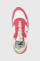 ροζ Αθλητικά Calvin Klein Jeans RUNNER SOCK LACEUP NY-LTH WN