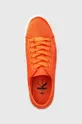 πορτοκαλί Αθλητικά Calvin Klein Jeans FLATFORM+ CUPSOLE SATIN