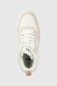 Sneakers boty Calvin Klein Jeans BASKET CUPSOLE MID IRREG LINE WN bílá YW0YW00921