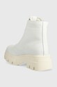 Încălțăminte Calvin Klein Jeans botine CHUNKLY BOOT VINTANGE TONGUE YW0YW00947 alb