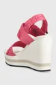 Sandále Calvin Klein Jeans WEDGE SANDAL WEBBING  Zvršok: Textil Vnútro: Syntetická látka Podrážka: Syntetická látka