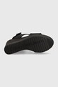 Calvin Klein Jeans sandale WEDGE SANDAL WEBBING YW0YW00959 negru