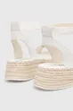 Sandále Calvin Klein Jeans SPORTY WEDGE ROPE SU CON Zvršok: Textil Vnútro: Syntetická látka, Textil Podrážka: Syntetická látka
