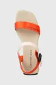 πορτοκαλί Σανδάλια Calvin Klein Jeans WEDGE BLCOK SANDAL SATIN/HW
