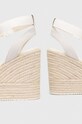 Boty Semišové sandály Calvin Klein Jeans WEDGE SANDAL SU MG BTW YW0YW01026 béžová