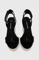 Sandale od brušene kože Calvin Klein Jeans WEDGE SANDAL SU CON MG BTW 
