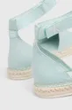 Espadrile Calvin Klein Jeans ANKLE ESPADRILLE BTW Vanjski dio: Tekstilni materijal Unutrašnji dio: Tekstilni materijal Potplat: Sintetički materijal
