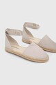 Calvin Klein Jeans espadryle ANKLE ESPADRILLE BTW YW0YW01027 beżowy SS24