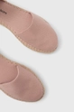 Calvin Klein Jeans espadrillas ANKLE ESPADRILLE rosa