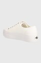 Обувь Кеды Calvin Klein Jeans VULC FLATFORM ESSENTIAL MONO YW0YW01030 бежевый