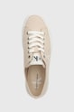 Tenisky Calvin Klein Jeans VULC FLATFORM ESSENTIAL MONO růžová YW0YW01030
