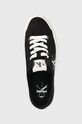 Tenisky Calvin Klein Jeans VULC FLATFORM ESSENTIAL MONO čierna YW0YW01030