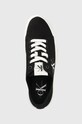 Calvin Klein Jeans sportcipő FLATFORM+ CUPSOLE LOW TXT fekete YW0YW01033