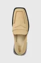 bézs Vagabond Shoemakers magassarkú cipő velúrból BLANCA