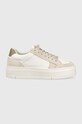 Vagabond Shoemakers sneakersy skórzane JUDY skóra zamszowa biały 5524.042.98
