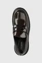 burgundia Vagabond Shoemakers bőr mokaszin COSMO 2.0