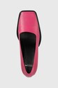 Vagabond Shoemakers czółenka skórzane EDWINA różowy 5310.101.46