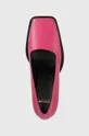 rózsaszín Vagabond Shoemakers bőr flip-flop EDWINA