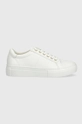 bianco Vagabond sneakers in pelle ZOE PLATFORM Donna